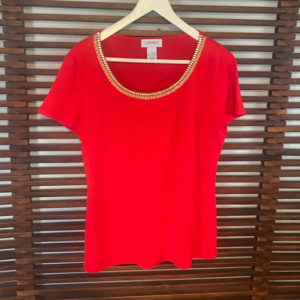Carmen by Carmen Marc Valvo top